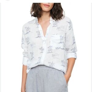 Charli Palm Tree Button Down
